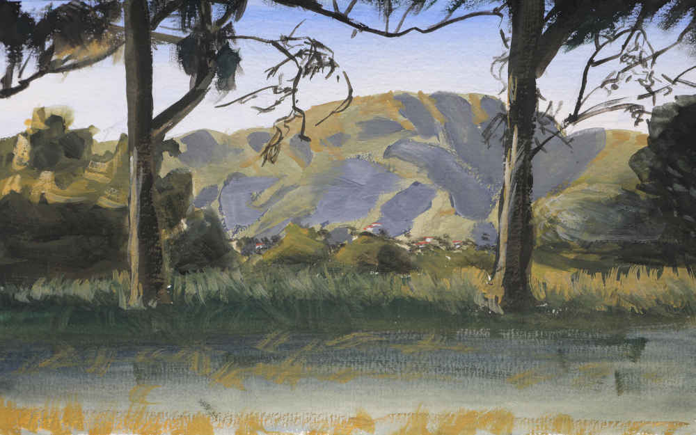 Santa Ynez Mountains from&nbsp;Franceschi